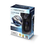 Esperanza EBG002B Rasoio elettrico da uomo nero/blu
