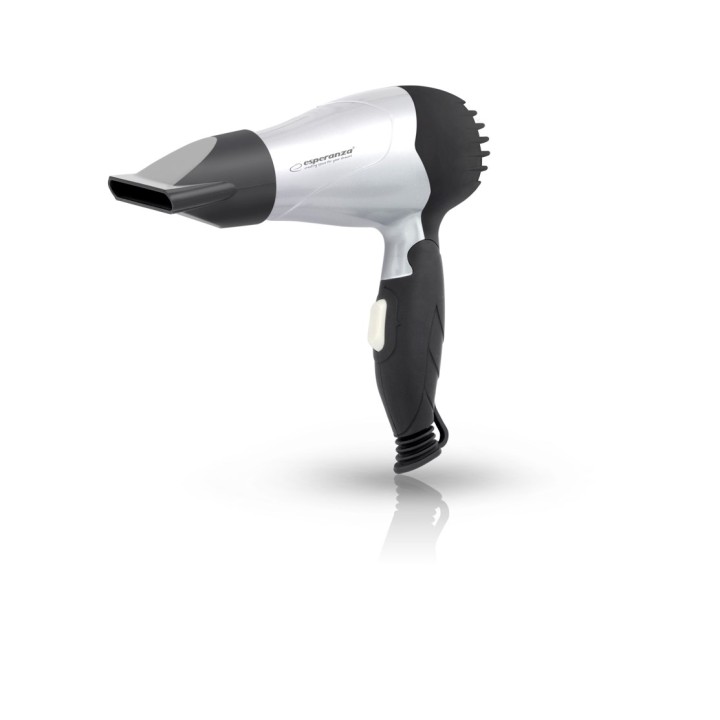 Esperanza EBH002S Asciugacapelli argento / nero 850 W