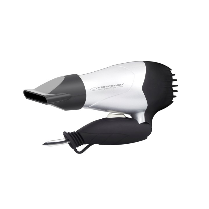 Esperanza EBH002S Asciugacapelli argento / nero 850 W