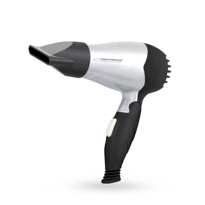 Esperanza EBH002S Asciugacapelli argento / nero 850 W