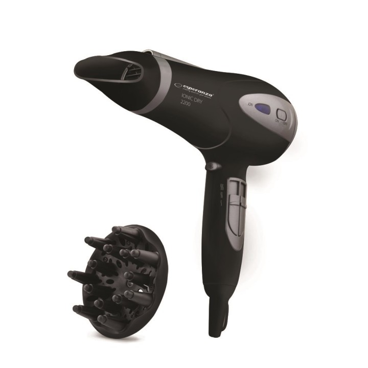Esperanza EBH005K Asciugacapelli nero 2200 W