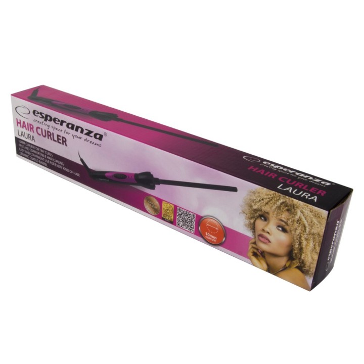 Esperanza EBL014 attrezzo per lo styling capelli caldo nero 25 W 1.8 m
