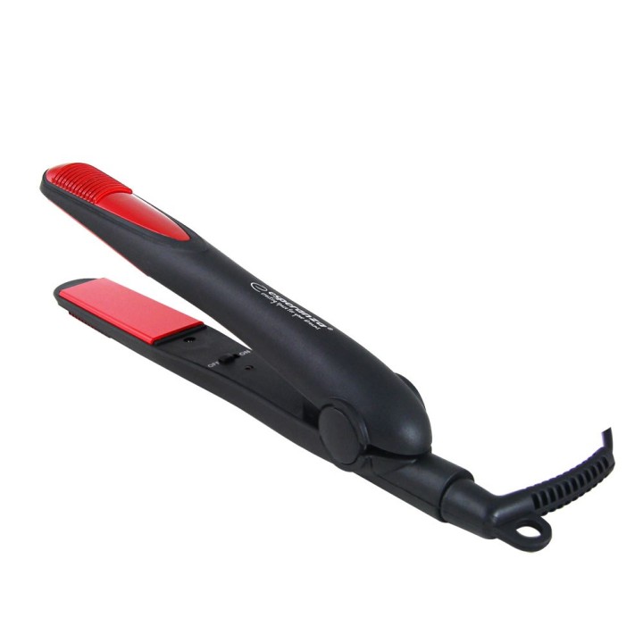 Esperanza EBP004 attrezzo per lo styling dei capelli Piastra lisciante nero rosso 35 W