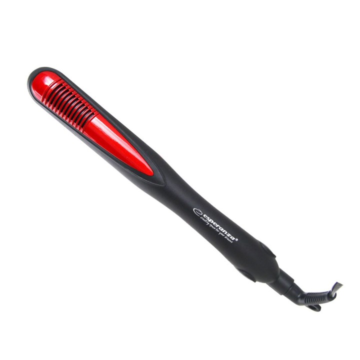 Esperanza EBP004 attrezzo per lo styling dei capelli Piastra lisciante nero rosso 35 W