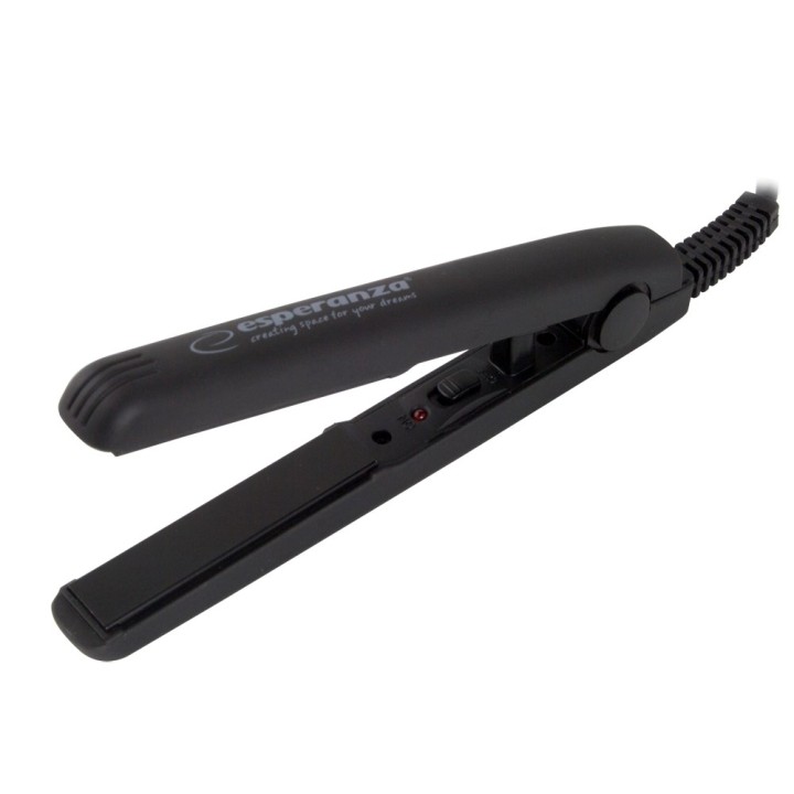 Esperanza EBP008 attrezzo per lo styling capelli piastra lisciante caldo nero 22 W