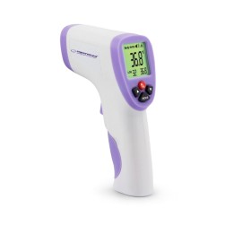 Esperanza ECT002 termometro digitale Termometro a sensore remoto Viola Bianco Orecchio Fronte Orale Rettale Ascella Pulsanti
