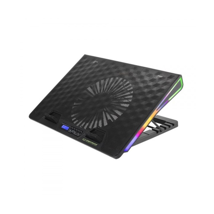 Esperanza EGC101 Pad raffreddamento laptop 800 RPM Nero