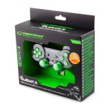 Esperanza EGG108G controller gaming gamepad PC Playstation 3 analogico / digitale USB 2.0 nero verde