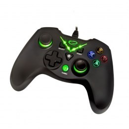 Esperanza EGG114K controller gaming nero USB 2.0 gamepad analogico / digitale PC Xbox One Xbox Series S Xbox Series X