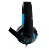 Esperanza EGH300B Cuffia con filo Fascia sulla testa Gaming nero blu