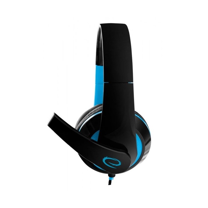 Esperanza EGH300B Cuffia con filo Fascia sulla testa Gaming nero blu