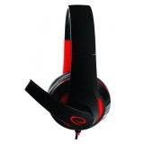 Esperanza EGH300R Cuffia con filo Fascia sulla testa Gaming nero rosso
