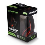 Esperanza EGH300R Cuffia con filo Fascia sulla testa Gaming nero rosso