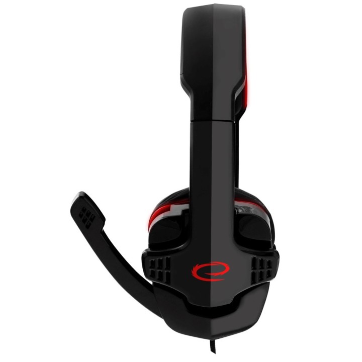 Esperanza EGH310R Cuffia Fascia sulla testa nero rosso