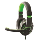 Esperanza EGH330G Fascia sulla testa nero verde