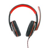 Esperanza EGH330R Fascia sulla testa nero rosso