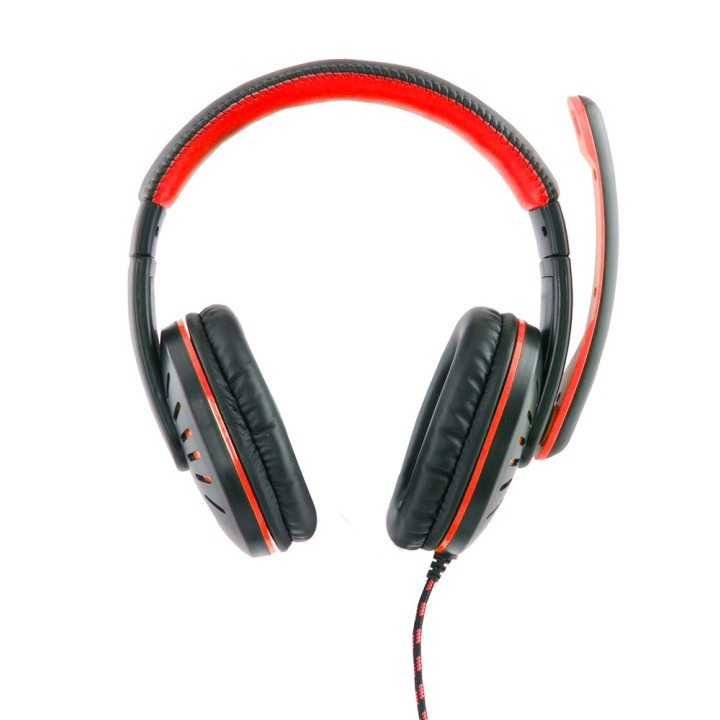 Esperanza EGH330R Fascia sulla testa nero rosso