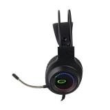 Esperanza EGH7100 cuffie con microfono archetto nero