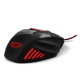 Esperanza EGM201R mouse USB Type-A Ottico 2400 DPI Destrorso
