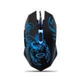 Esperanza EGM203B Scorpio mouse USB Type-A Ottico 2400 DPI Destrorso