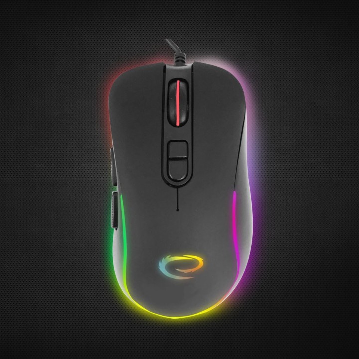 Esperanza EGM303 mouse destro USB Type-C ottico 2400 DPI