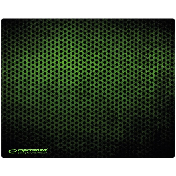 Esperanza EGP102G Tappetino mouse gaming nero verde