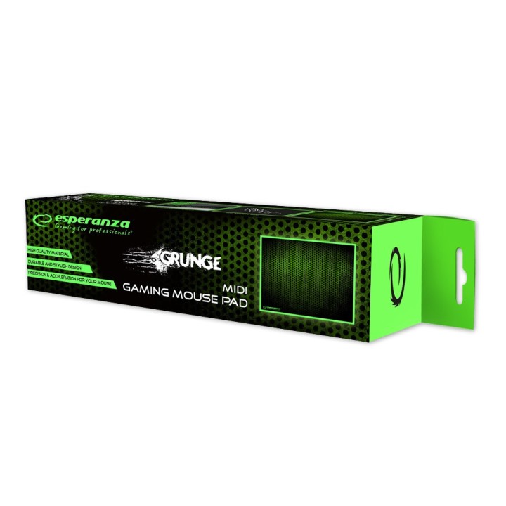 Esperanza EGP102G Tappetino mouse gaming nero verde