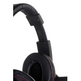 Esperanza EH118 Cuffie/Headset Cablate Archetto Chiamate/Musica Nero Rosso