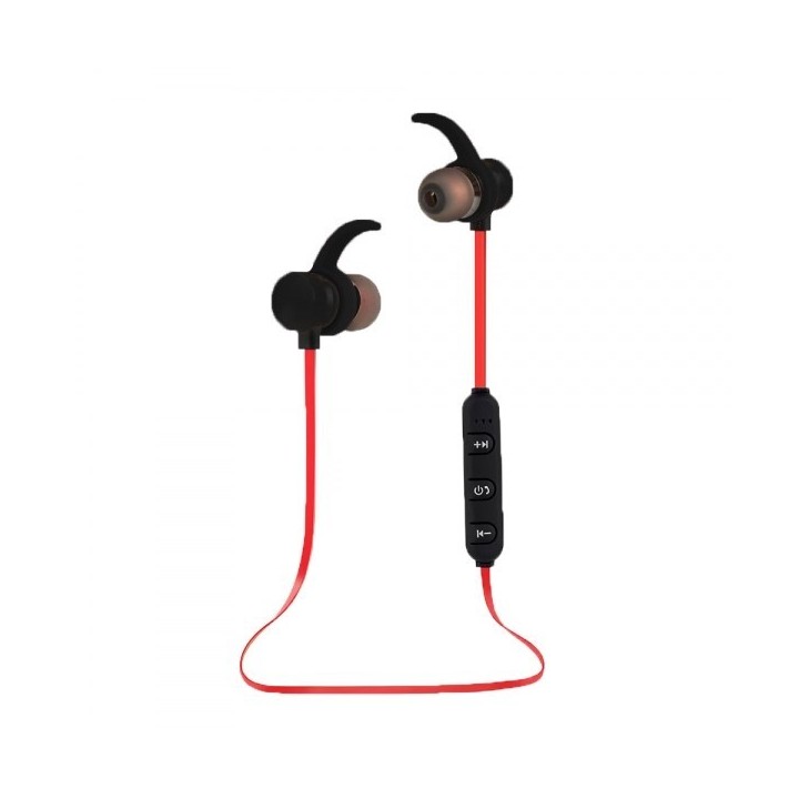 Esperanza EH186K Cuffie/Headset Wireless In-ear Sport Bluetooth Nero Rosso