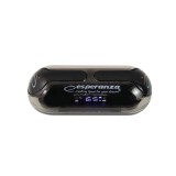 Esperanza EH239K cuffie Bluetooth in-ear TWS nero