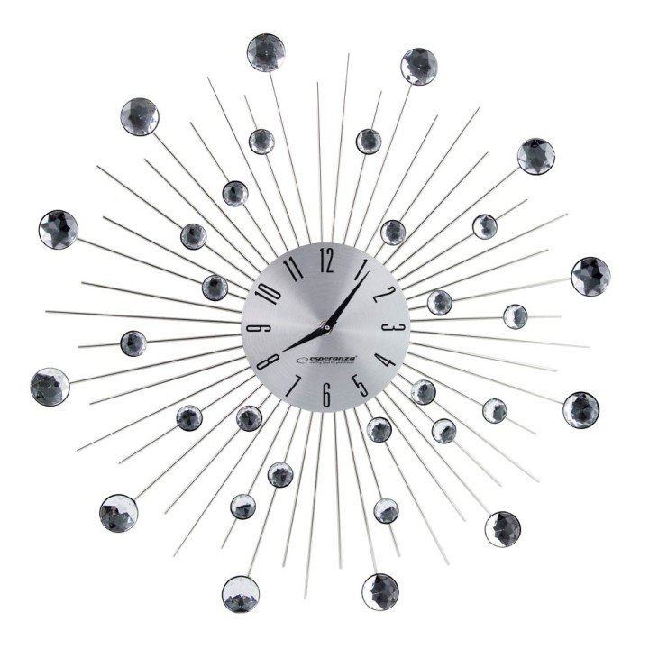Esperanza EHC002 orologio da parete Orologio da parete meccanico rotondo acciaio inossidabile
