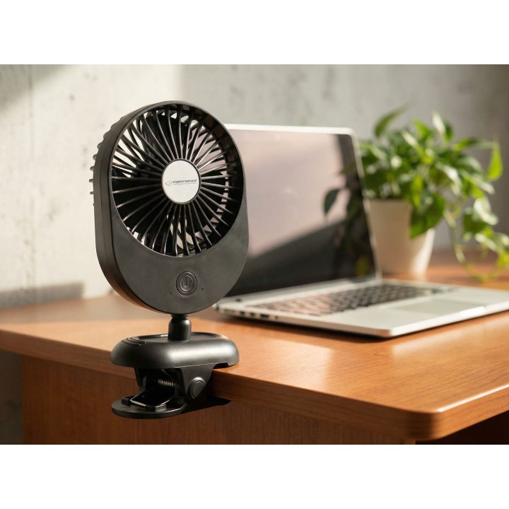Esperanza EHF103K Ventilatore compatto USB Nero