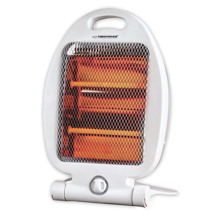 Esperanza EHH009 Riscaldatore elettrico in quarzo 400W/800W Bianco