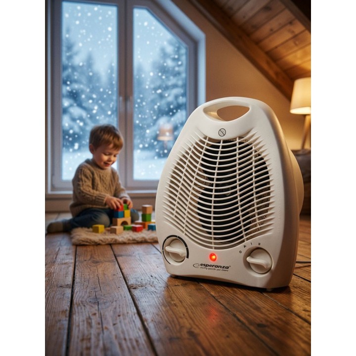 Esperanza EHH011 Termoventilatore interno bianco 1000/2000 W