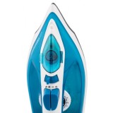 Esperanza EHI002 Ferro da stiro Ferro con vapore piastra in ceramica blu bianco 2200 W