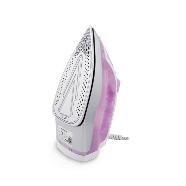 Esperanza EHI004 ferro da stiro a vapore piastra in ceramica 2400 W viola bianco