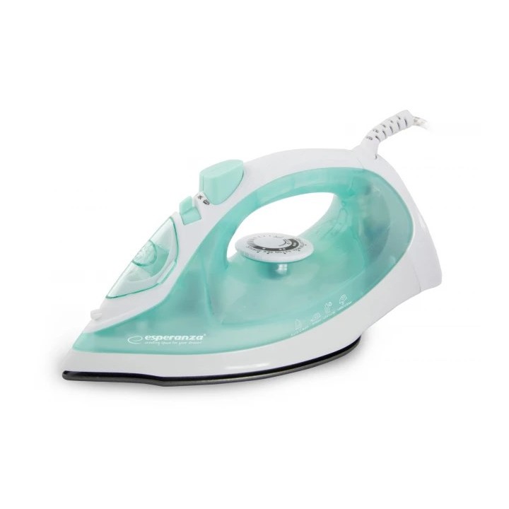 Esperanza EHI005 ferro a vapore piastra in ceramica verde bianco 2200 W