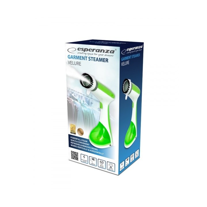 Esperanza EHI008 vaporella manuale 0.22 L 1400 W verde bianca