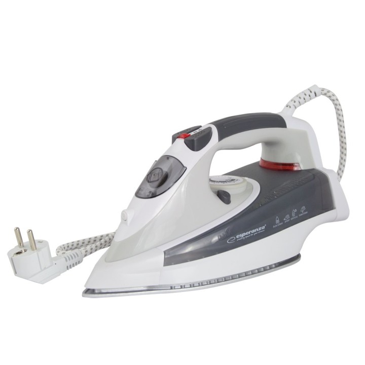 Esperanza EHI009 Piastra per capelli ceramica Grigio Bianco 2400 W