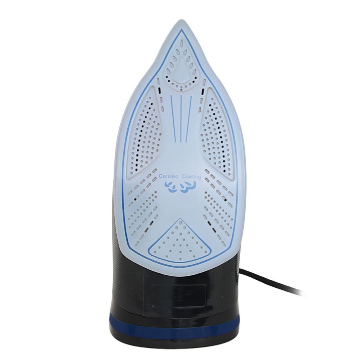 Esperanza EHI012 Ferro da stiro a vapore piastra in ceramica nero 2600W
