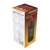Esperanza EHQ005 LAMPADA INSETTICIDA ELETTRICA UV nero
