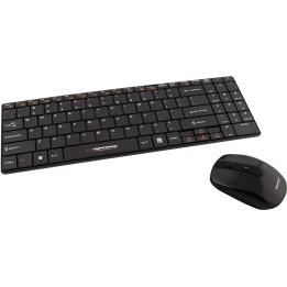 Esperanza EK122K tastiera RF wireless QWERTY nera