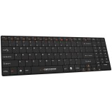 Esperanza EK122K tastiera RF wireless QWERTY nera