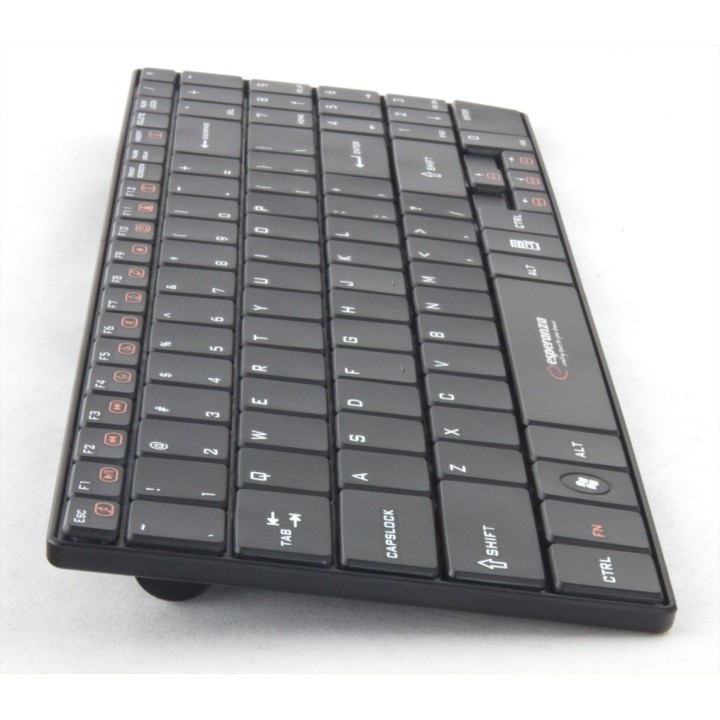 Esperanza EK122K tastiera RF wireless QWERTY nera