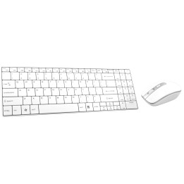 Esperanza EK122W tastiera RF wireless QWERTY bianca