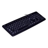Esperanza EK129 tastiera USB QWERTY UK inglese nero