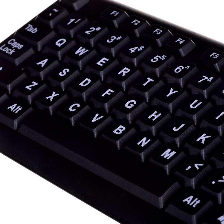 Esperanza EK129 tastiera USB QWERTY UK inglese nero