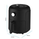 Esperanza EKA001 Friggitrice ad aria 2 6L 1000W nero