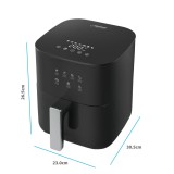 Esperanza EKA002 Friggitrice ad aria 3.5L 1350W nero