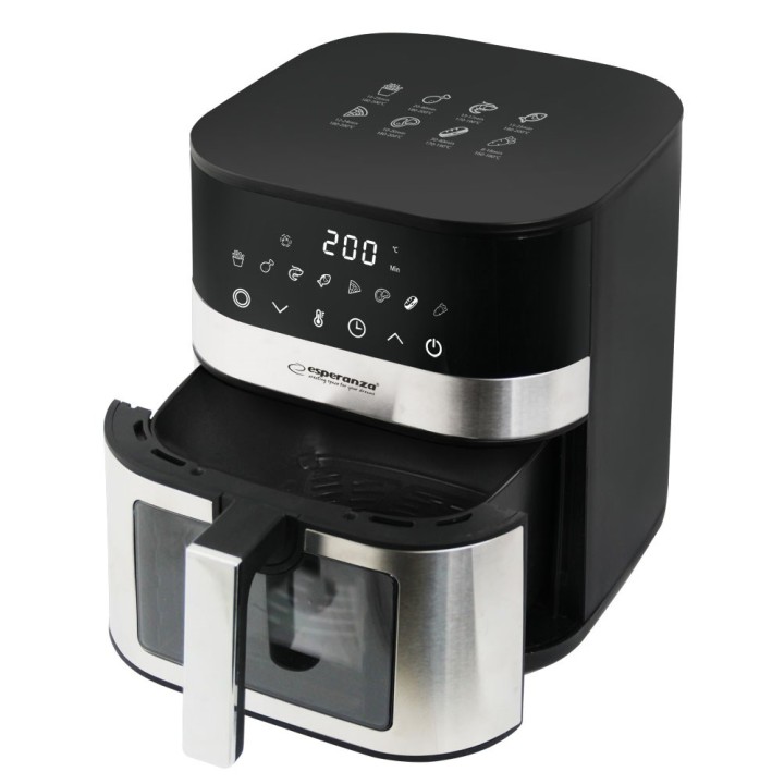 Esperanza EKA003 Friggitrice ad aria 5L 1400W Inox